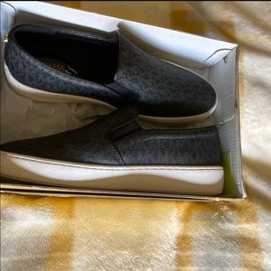Black Michael Kors Keaton Slip On